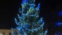 Vánoční strom v Brništi