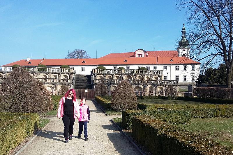 Zahájení turistické sezóny na zámku v Zákupech.