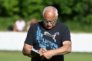 Stanislav Kouřil, trenér fotbalistů Nového Boru.
