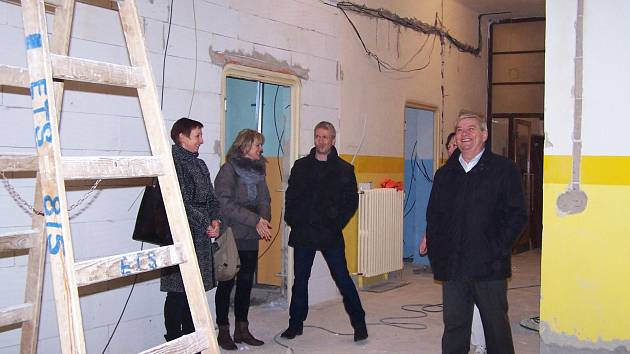 Zahájení rekonstrukce pokojů proběhlo v léčebně v prosinci.