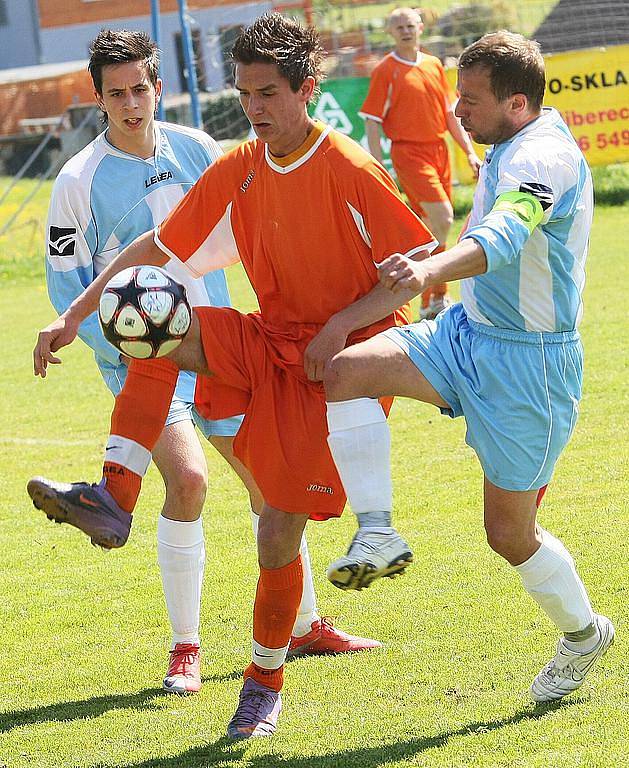 Fotbalisté Dubice zajížděli do Krásné Studánky.