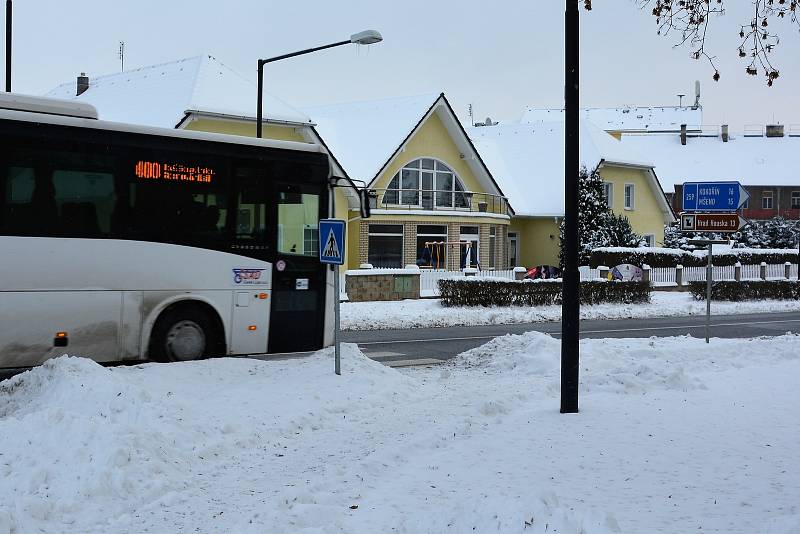 Město Dubá v únoru roku 2021.