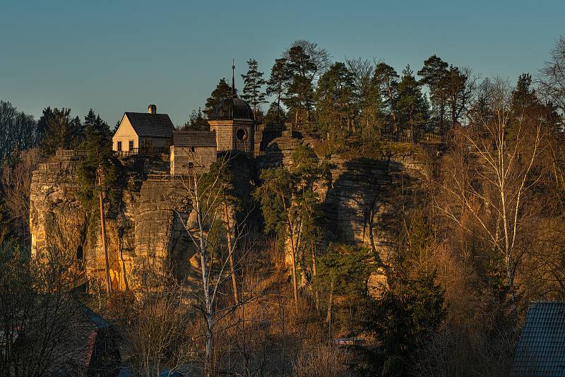 Krásy Lužických hor, hrad Sloup