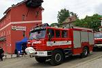 Dobrovolní hasiči ze Skalice u České Lípy mají patřičné zázemí i úplně nový zásahový vůz Tatra CAS 20, speciálně vybavený na zásahy během povodní.