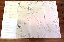 Hmatové mapy zahrnují celou oblast národního geoparku Ralsko v měřítku 1:37 000. 