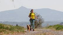 Ve Stráži pod Ralskem se konal orientační pochod se psy - Strážský dogtrek. Na trasu dlouhou 12 km se přihlásilo na dvě stovky účastníků.