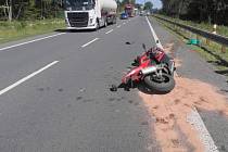 K vážné nehodě došlo na silnici I/9 mezi Svorem a Novým Borem na začátku tohoto týdne.
