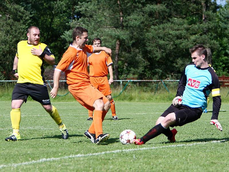 Dubice - Sosnová 3:1 (2:0).