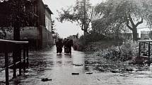 Povodeň do Zákup přišla i před čtyřiceti lety - v červenci 1981. Rozsah pohromy zachycují dobové fotografie.