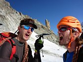 Po loňském výstupu na Mont Blanc zamířili dva Boráci o něco níže, nikoliv však jednodušeji.