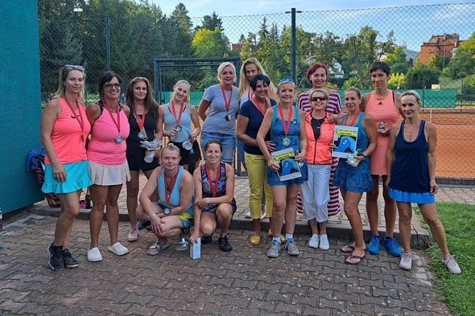 Tenisová rodina uspořádala 9. září v České Lípě hned dva turnaje.