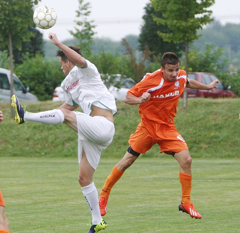 Fotbalisté České Lípy podlehli v přípravě Pokraticím těsně 2:3. 