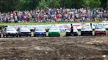 Destruction derby na autodromu. Den druhý.