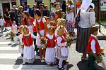 Úrodu a sklizeň oslavili o víkendu v Brništi tradičními Dožínkami.