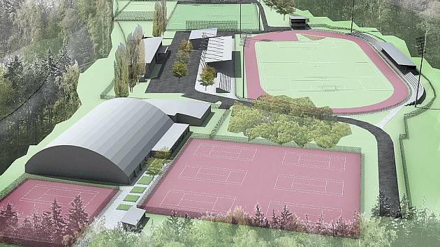 Nová podoba   městského stadionu u Ploučnice přijde celkem na více než dvě stě milionů korun. Kvůli vysoké sumě tak bude revitalizace sportovišť probíhat na etapy.