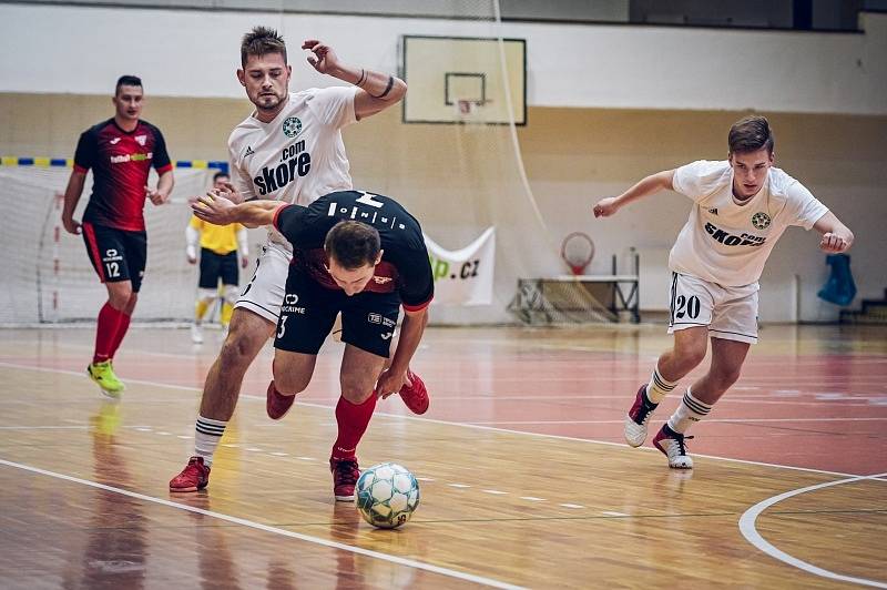 Futsal: Helas Brno - Démoni Česká Lípa 5:4.