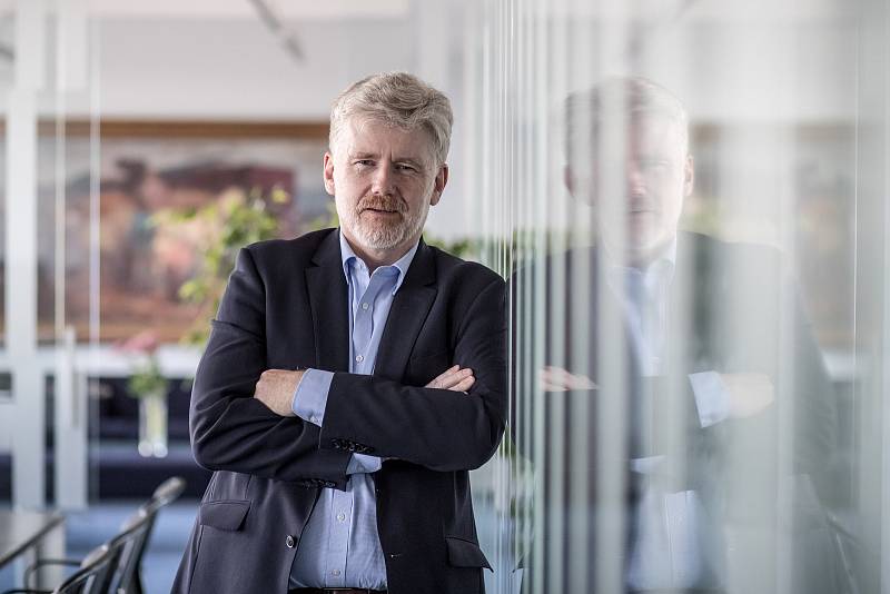 Rektor České zemědělské univerzity Petr Sklenička poskytl 18. září 2019 v Praze rozhovor Deníku.