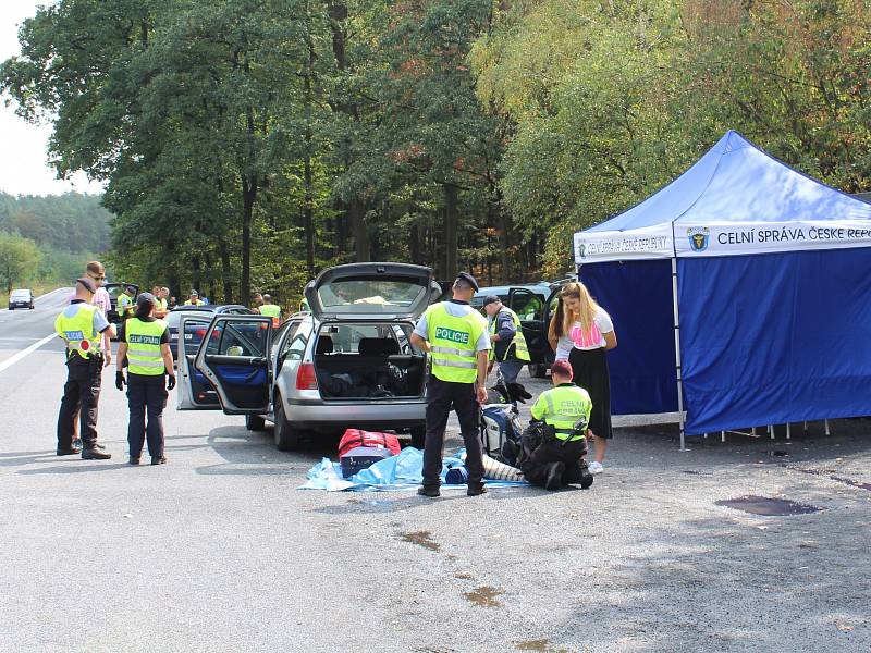 Festival provázely už od čtvrtečního odpoledne rozsáhlé policejní kontroly u silnic kolem Doks, ale nově také na vlakovém nádraží i přímo ve vlacích.