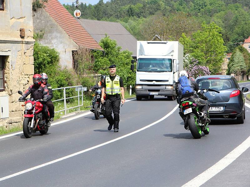 Sobotní provoz byl poměrně značný.