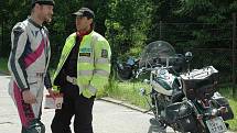 Preventivní policejní akce zaměřená na motorkáře proběhla v sobotu v Deštné. 