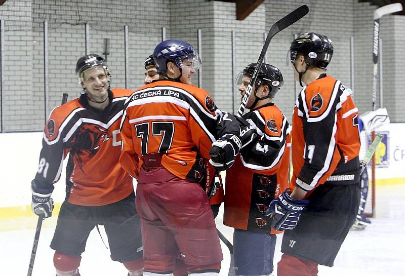 HC Česká Lípa - HC Lomnice 10:6.