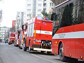 Požár plynové kotelny panelového domu v České Lípě vypukl v sobotu 2. prosince. 