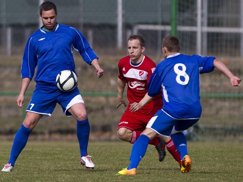 Mšeno - Skalice (v modrém) 1:1.