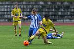 Starší dorostenci České Lípy (modré dresy) doma porazili Varnsdorf 3:1.