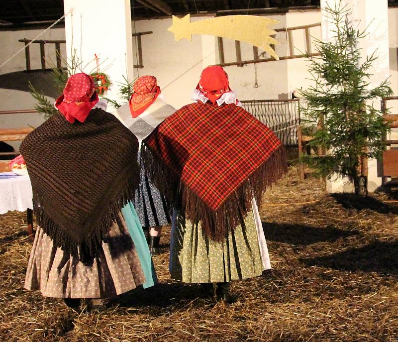 Stodola Hanáckého statku ve Vyškově připomněla tradiční akcí v roce 2019 návštěvníkům zvyky a tradice v době adventu.