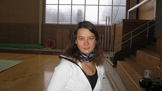 Trenérka vyškovských moderních gymnastek Kateřina Kapounková
