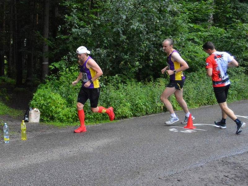 Nemojskou devítku vyhráli běžci AK Drnovice Pavla Závodná a Tomáš Steiner.