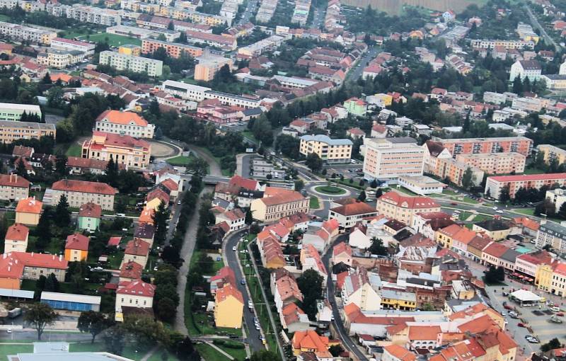 Vyškovský aeroklub pořádal den otevřených dveří. Zájemci mohli vidět město a okolí jinak než z úrovně země.