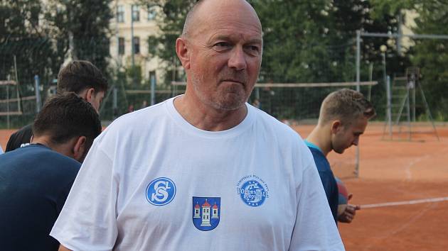 Jaroslav Vlk, trenér volejbalistů Sokola Bučovice.