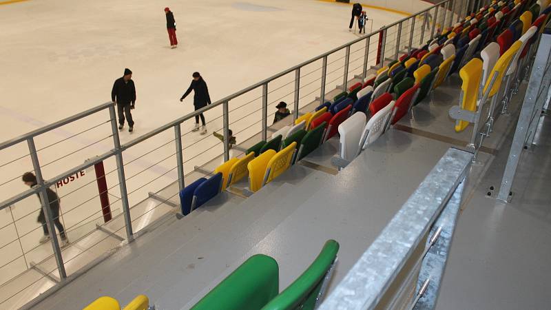 Zimní stadion ve Vyškově.
