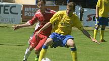 V B skupině I. A třídy prohráli fotbalisté MSK Břeclav B doma s Dražovicemi 0:7.