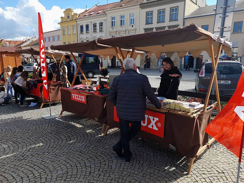 Den učňovských oborů přilákal zájemce na Masarykově náměstí ve Vyškově.