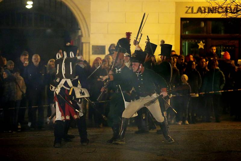 Vyškov si v úterý připomněl rok 1805. Střetl se zde předvoj Napoleonovy armády a ruského vojska.