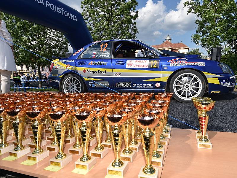 Čtyřiadvacátý ročník automobilové Rally Vyškov. 