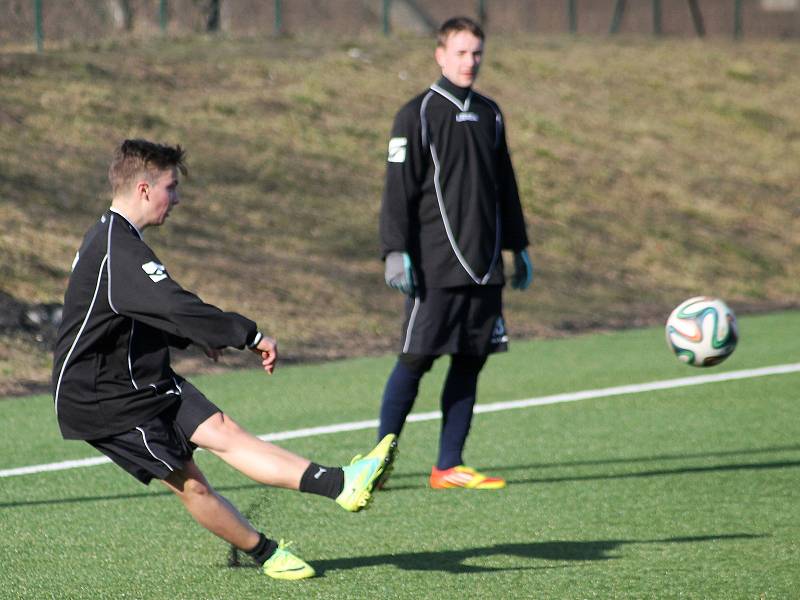 Přípravný zápas mezi fotbalisty Bohdalic a Rajhradic skončil 1:2. 