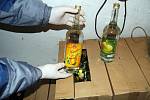 Celníci objevili na Vyškovsku stovky litrů nezdaněného alkoholu.