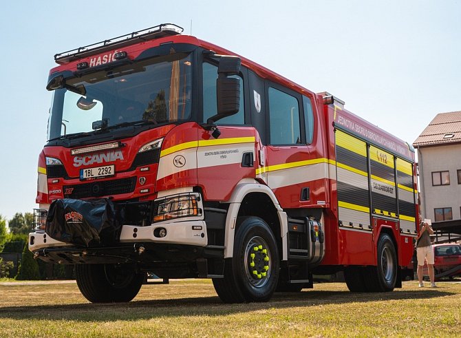 Nové požární vozidlo CAS 20 S2Z zařadili v uplynulých dnech vyškovští dobrovolní hasiči.