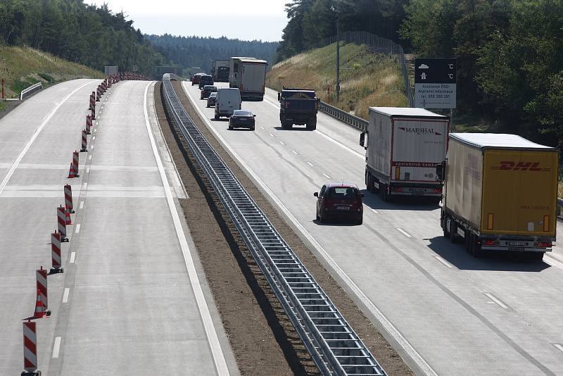 Jedním z úseků, kde by mohla být povolená rychlost 150 kilometrů v hodině, je úsek mezi Brnem a Slovenskem.