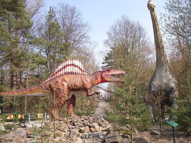 Vyškovský Dinopark. Ilustrační foto.