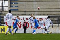 Z domácího utkání MFK Vyškov - Vlašim 2:2.