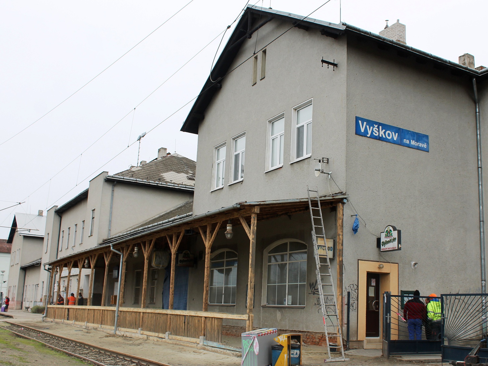 Konec skanzenu ve Vyškově. Oprava vlakového nádraží začala dřív - Blanenský  deník