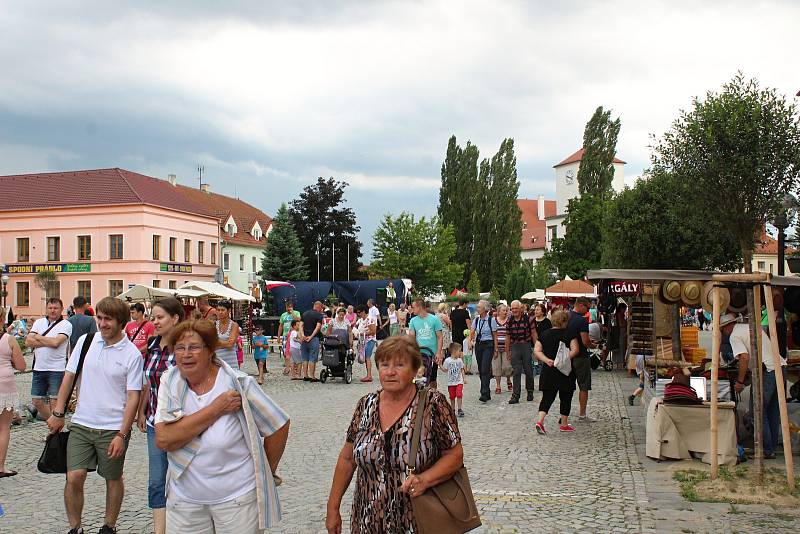 Městské slavnosti v Bučovicích.