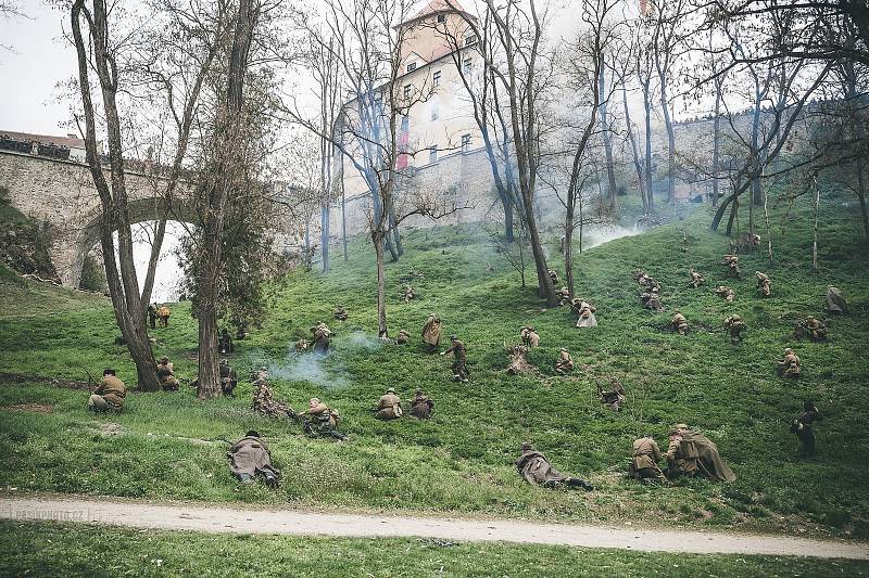 Vzpomínková akce na hradě Veveří z roku 2019.