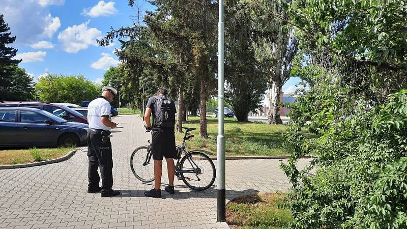 Dopravní policisté se zaměřili na cyklisty.