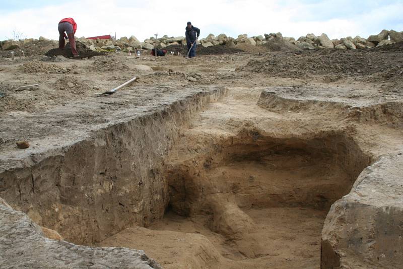 Archeologové v Rousínově objevili vykopávky z doby římského osídlení.