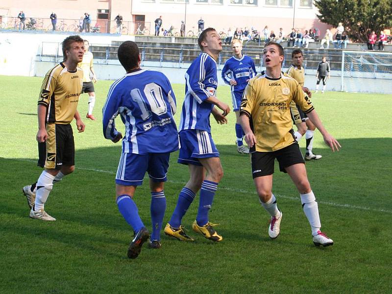 V okresním derby jasně dominovaly Bohdalice, FKD porazily 3:0.